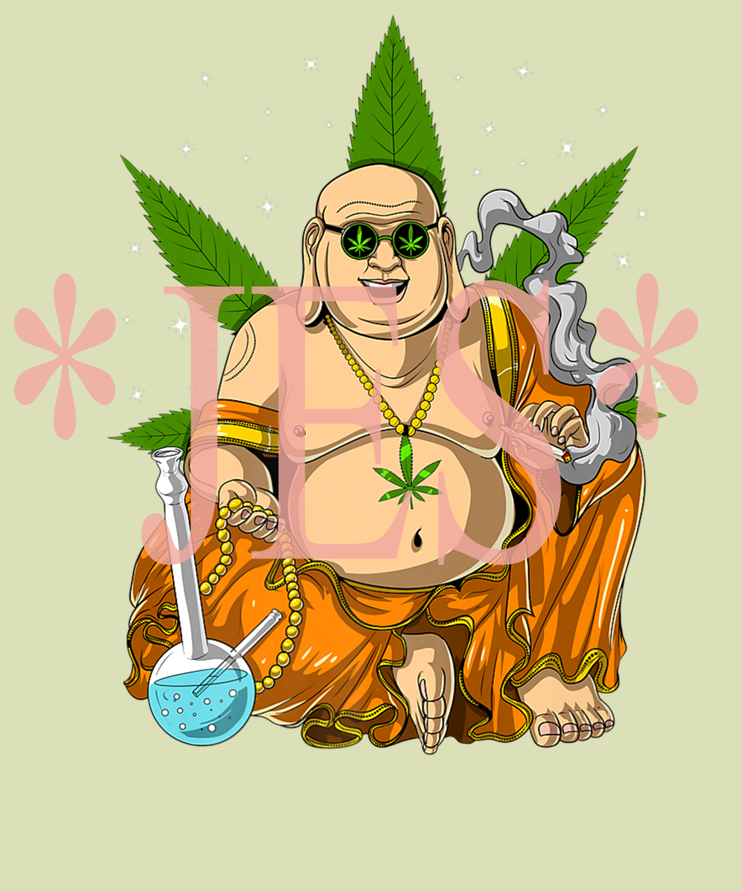 Humorous Buddha Design