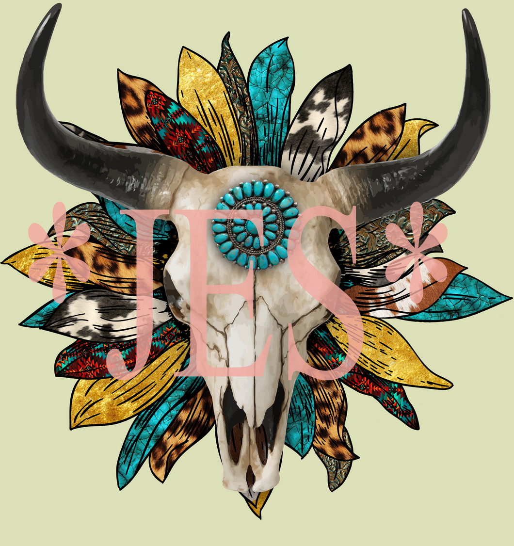 Cow Skull Design