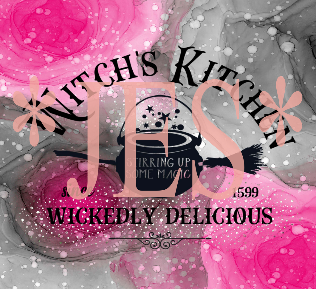 Witch's Kitchen Tumbler Design