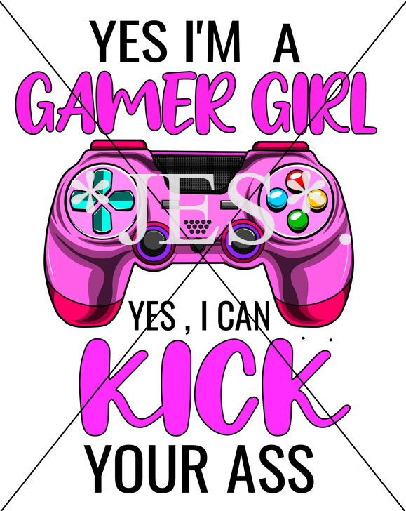 Gamer Girl Design