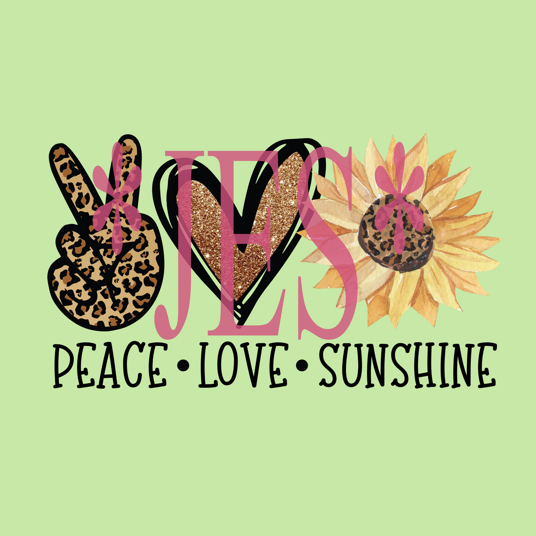 Peace Love Sunshine Design