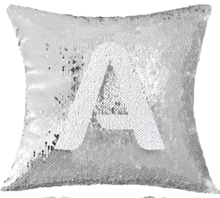 Silver Sequent Pillow Case